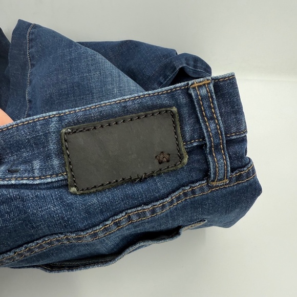 John Varvatos Jeans Men 38 Blue Star USA Classic Straight Leg Denim Mid Rise - Picture 6 of 16